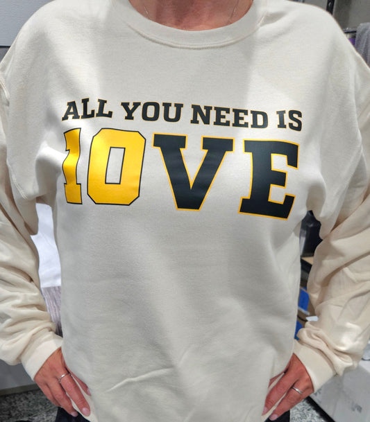 "All You Need Is Love" Crewneck