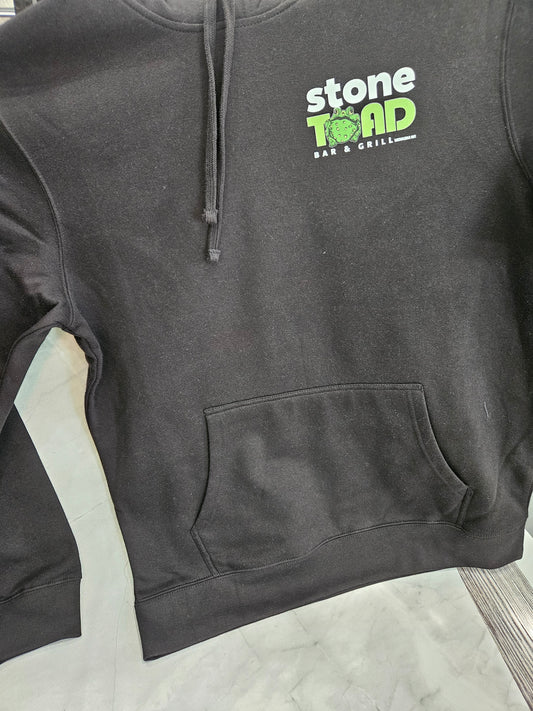 Stone Toad Bar and Grill Black Hoodie