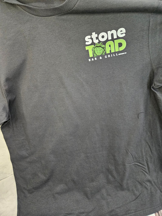 Stone Toad Bar and Grill Charcoal Tee Shirt